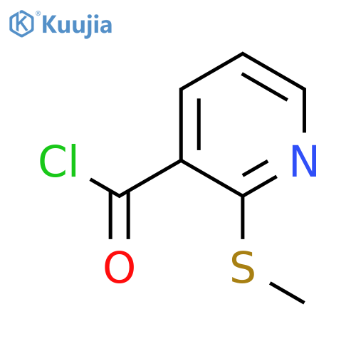 2-(methylthio)nicotinoyl chloride structure