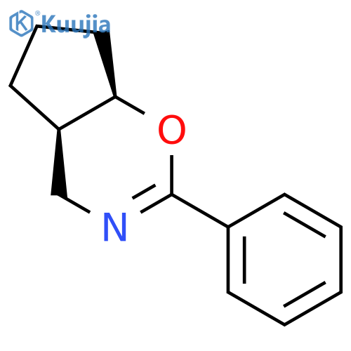 cis-2-phenyl-1,4,4a,5,6,7,7a-hexahydrocyclopenta[e][1,3]oxazine structure
