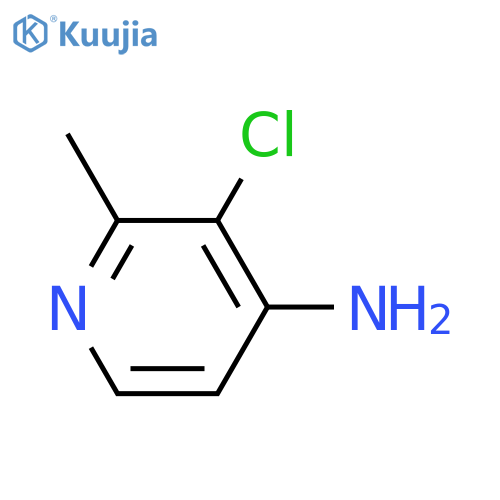 3-Chloro-2-methylpyridin-4-amine structure