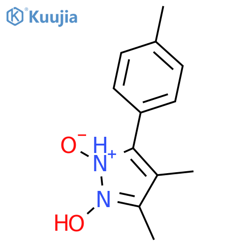 1H-Pyrazole, 1-hydroxy-4,5-dimethyl-3-(4-methylphenyl)-, 2-oxide structure