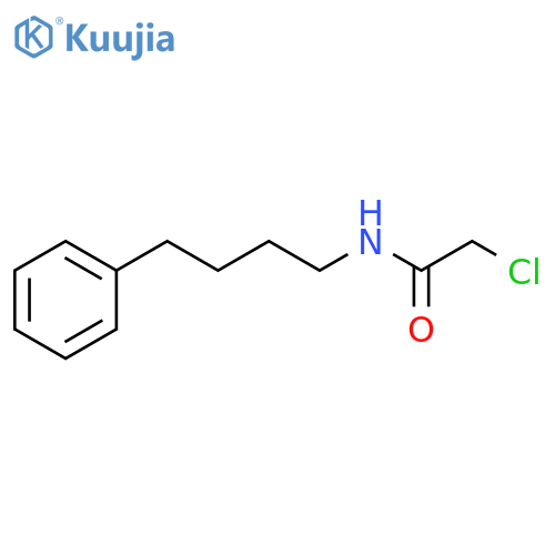 2-Chloro-N-(4-phenylbutyl)acetamide structure