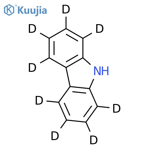 9H-Carbazole-d8 (9CI) structure