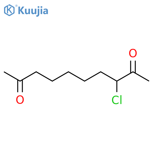 3-Chlorodecane-2,9-dione structure