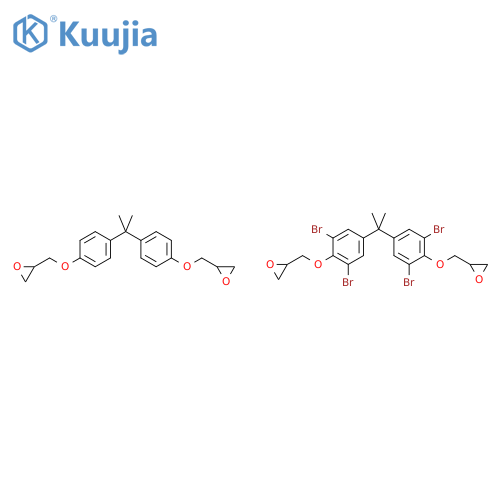 Oxirane, 2,2'-[(1-methylethylidene)bis[(2,6-dibromo-4,1-phenylene)oxymethylene]]bis-, polymer with 2,2'-[(1-methylethylidene)bis(4,1-phenyleneoxymethylene)]bis[oxirane] structure