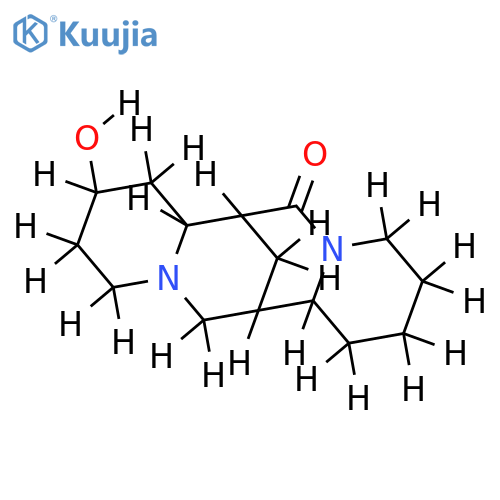 9-hydroxy-dodecahydro-7r,14c-methano-dipyrido[1,2-a;1',2'-e][1,5]diazocin-6-one structure