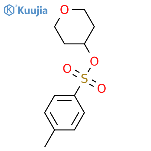 Tetrahydro-2H-pyran-4-yl 4-methylbenzenesulfonate structure
