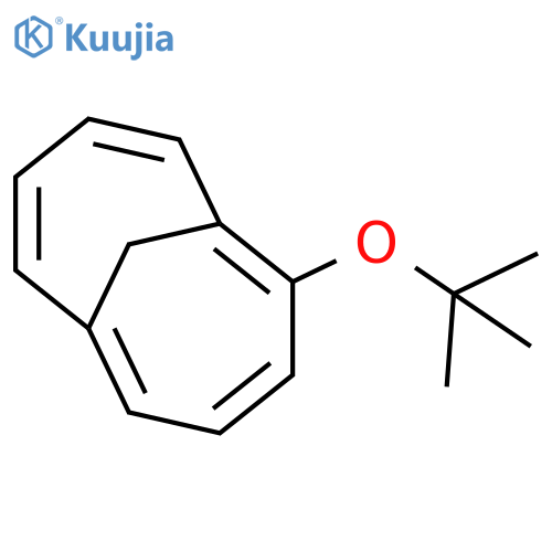 Bicyclo[4.4.1]undeca-1,3,5,7,9-pentaene, 2-(1,1-dimethylethoxy)- structure