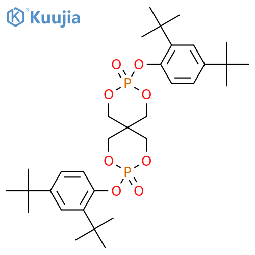 Bis(2,4-di-tert-butylphenyl) pentaerythritol diphosphate structure