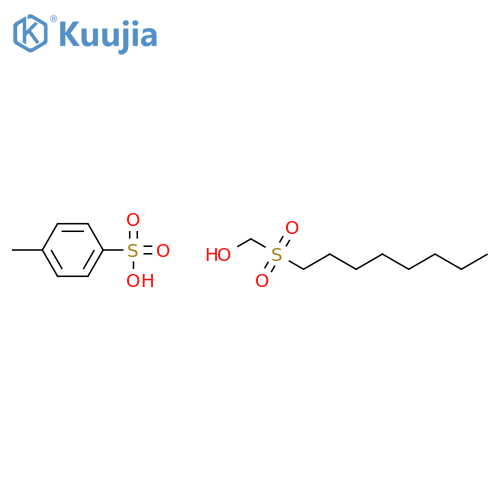 Methanol, (octylsulfonyl)-, 4-methylbenzenesulfonate structure