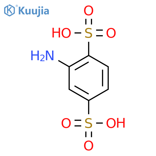 2-Aminobenzene-1,4-disulfonic Acid (>90%) structure