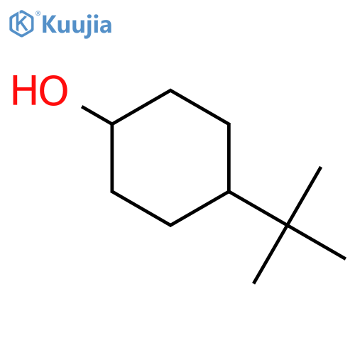 4-tert-butylcyclohexan-1-ol structure