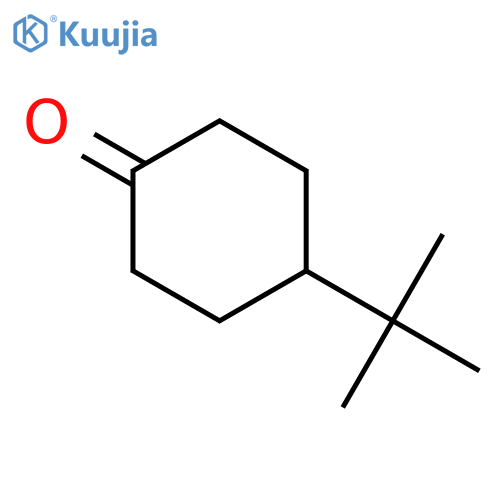 4-tert-butylcyclohexan-1-one structure