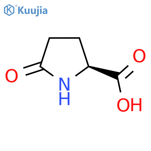 L-Pyroglutamic acid structure