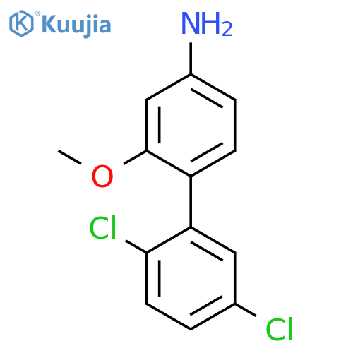 [1,1'-Biphenyl]-4-amine, 2',5'-dichloro-2-methoxy- structure