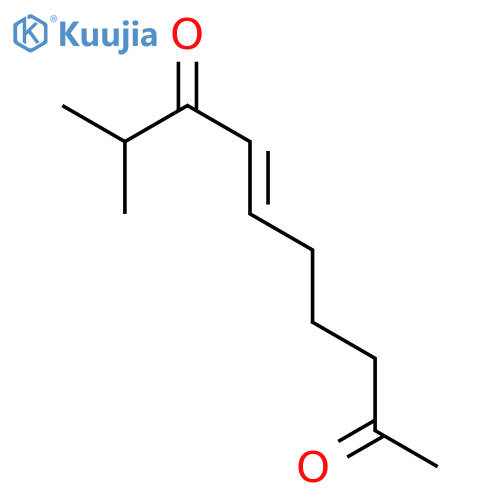 6-Decene-2,8-dione, 9-methyl-, (E)- structure