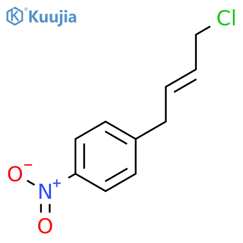 Benzene, 1-(4-chloro-2-butenyl)-4-nitro- structure