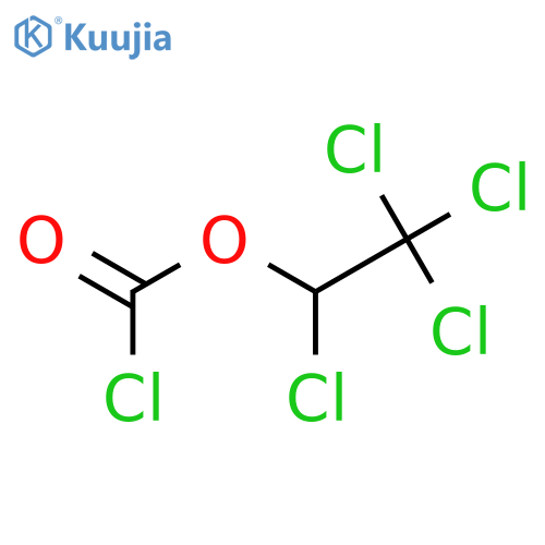Carbonochloridic Acid 1,2,2,2-Tetrachloroethyl Ester structure