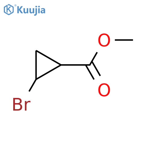 methyl 2-bromocyclopropane-1-carboxylate structure