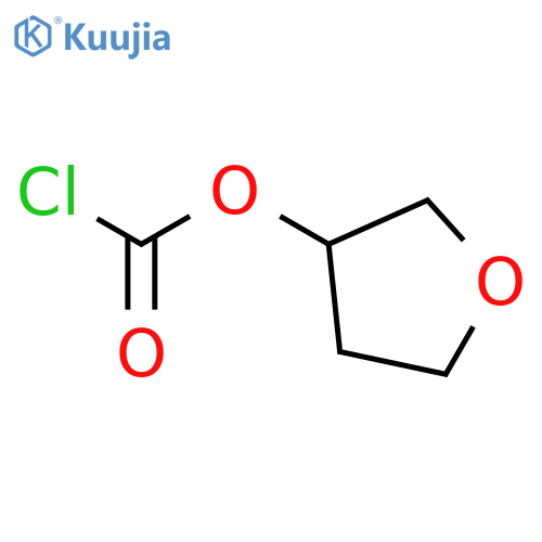 oxolan-3-yl chloroformate structure