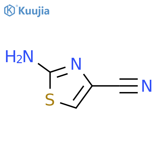 2-Aminothiazole-4-carbonitrile structure