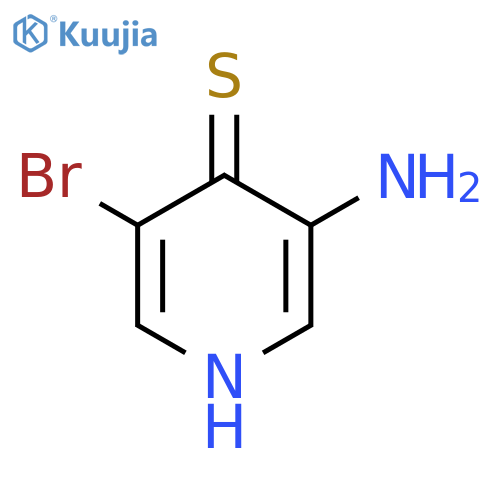 3-Amino-5-bromopyridine-4-thiol structure
