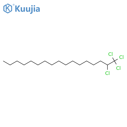 Heptadecane, tetrachloro- structure