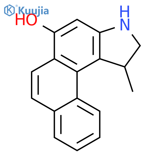 1-methyl-2,3-dihydro-1H-naphtho[1,2-e]indol-5-ol structure