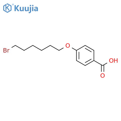 Benzoic acid, 4-[(6-bromohexyl)oxy]- structure