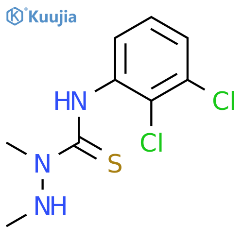 Hydrazinecarbothioamide, N-(2,3-dichlorophenyl)-1,2-dimethyl- structure