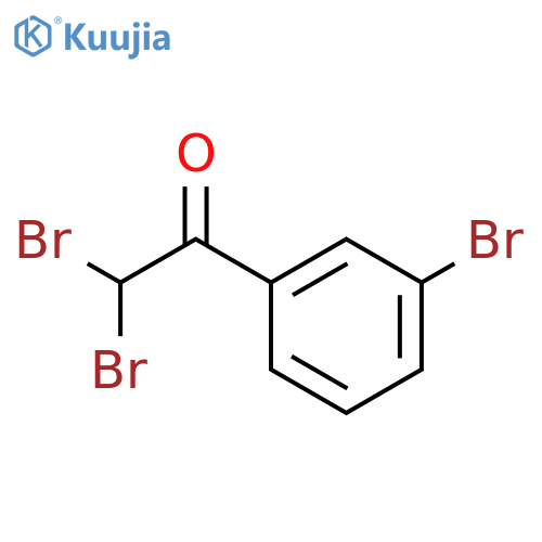 Ethanone, 2,2-dibromo-1-(3-bromophenyl)- structure