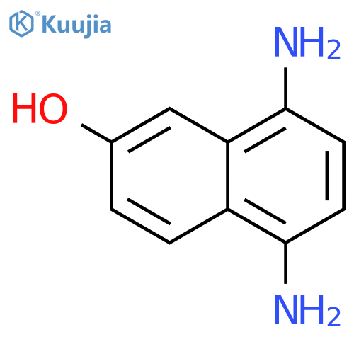 2-Naphthalenol, 5,8-diamino- structure