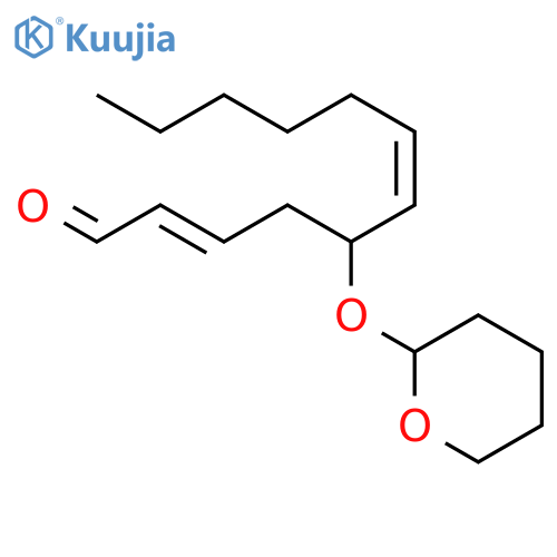 2,6-Dodecadienal, 5-[(tetrahydro-2H-pyran-2-yl)oxy]-, (E,Z)- structure