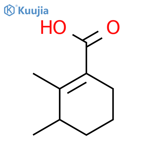 Cyclohexenecarboxylic acid, dimethyl- structure