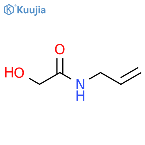2-hydroxy-N-(prop-2-en-1-yl)acetamide structure