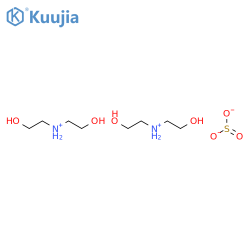 Bis(bis(2-hydroxyethyl)ammonium) sulphite structure
