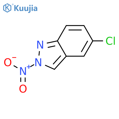 2H-Indazole, 5-chloro-2-nitro- structure