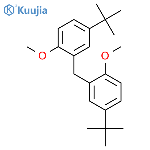 Benzene, 1,1'-methylenebis[5-(1,1-dimethylethyl)-2-methoxy- structure