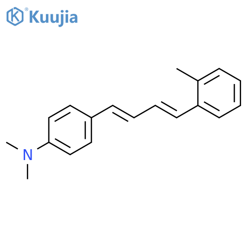 Benzenamine, N,N-dimethyl-4-[4-(2-methylphenyl)-1,3-butadienyl]- structure