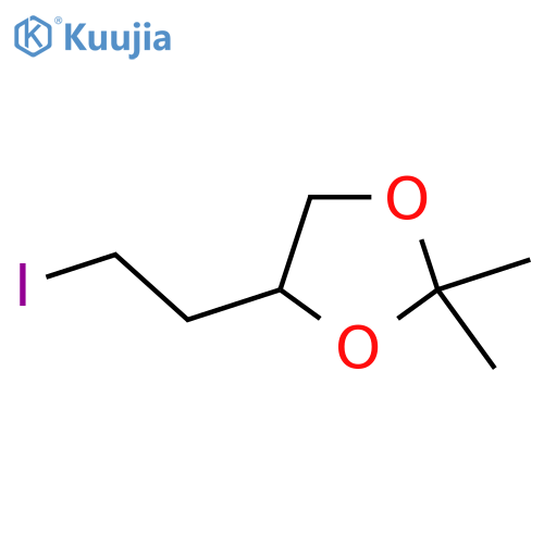 4-(2-Iodoethyl)-2,2-dimethyl-1,3-dioxolane structure