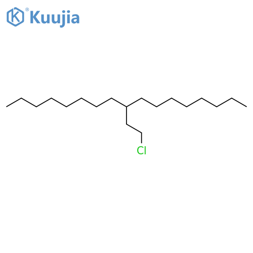 Heptadecane, 9-(2-chloroethyl)- structure