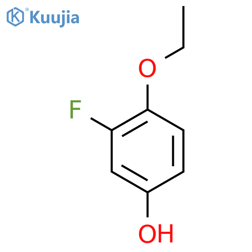 4-Ethoxy-3-fluorophenol structure