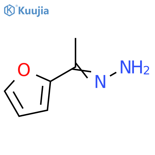 1-(2-furanyl)-Ethanone hydrazone structure