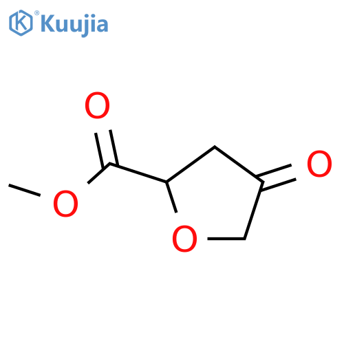 methyl 4-oxooxolane-2-carboxylate structure