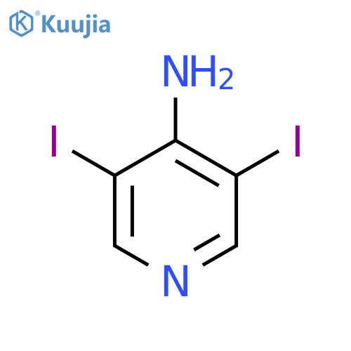 4-Amino-3,5-diiodopyridine structure