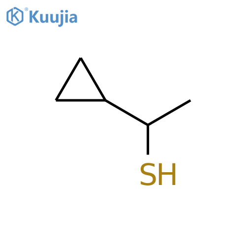 1-cyclopropylethane-1-thiol structure