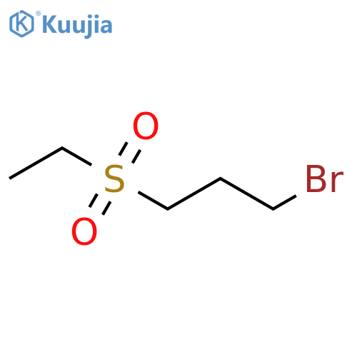 1-bromo-3-(ethanesulfonyl)propane structure
