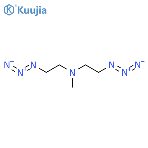 Ethanamine, 2-azido-N-(2-azidoethyl)-N-methyl- structure