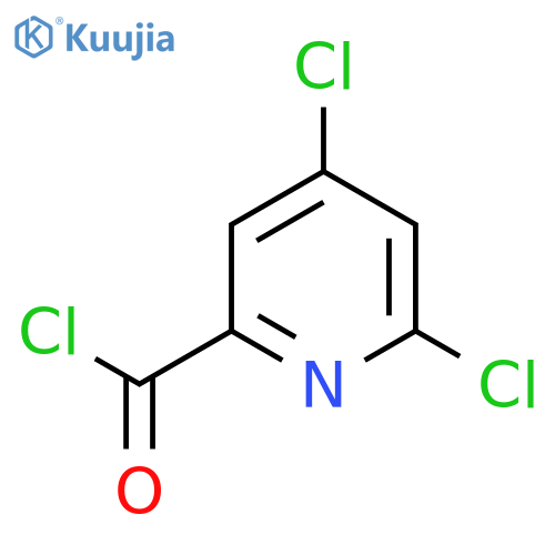 4,6-Dichloropyridine-2-carbonyl chloride structure