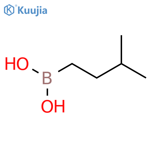 Isopentylboronic acid structure