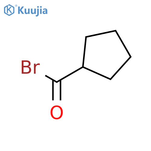 Cyclopentanecarbonylbromide structure